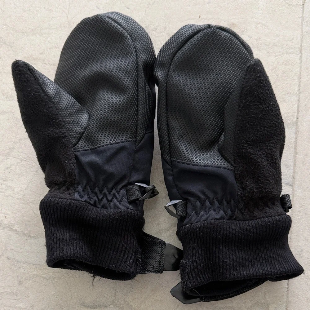 Obermeyer Midnight Black Insulated Mittens